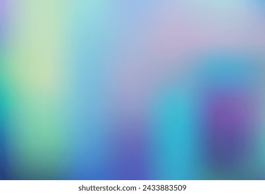 Light BLUE vector glossy abstract template. Colorful abstract illustration with gradient. Brand new design for your business.