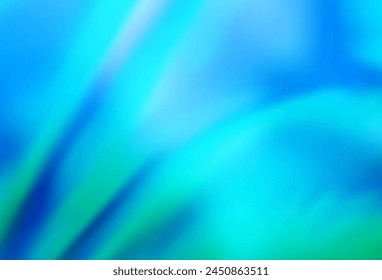 Light BLUE vector glossy abstract background. Creative illustration in halftone style with gradient. Completely new design for your business.