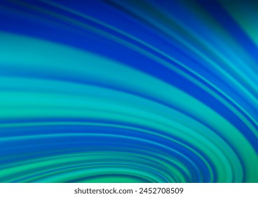 Light BLUE vector glossy abstract template. An elegant bright illustration with gradient. A new texture for your design.