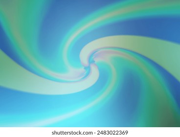 Light BLUE vector glossy abstract background. A vague abstract illustration with gradient. The background for your creative designs.