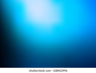 Light BLUE vector glossy abstract template. Colorful abstract illustration with gradient. The blurred design can be used for your web site.
