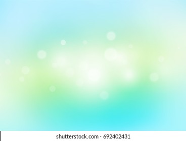 Light BLUE vector glossy abstract template. Brand-new colored illustration in blurry style with gradient. The textured pattern can be used for background.