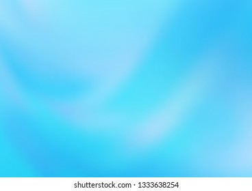 Light BLUE vector glossy bokeh pattern. Modern geometrical abstract illustration with gradient. A new texture for your design.