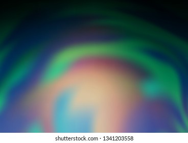 Light BLUE vector glossy bokeh pattern. An elegant bright illustration with gradient. The background for your creative designs.