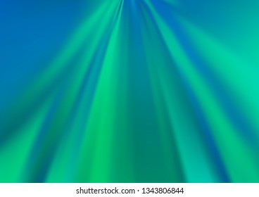 Light BLUE vector glossy bokeh pattern. A completely new color illustration in a bokeh style. The template can be used for your brand book.