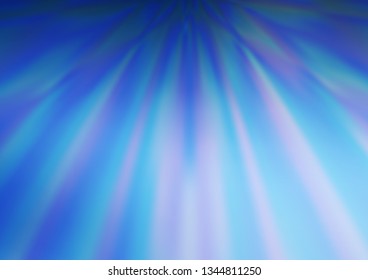 Light BLUE vector glossy bokeh pattern. Shining colorful illustration in a Brand new style. The best blurred design for your business.