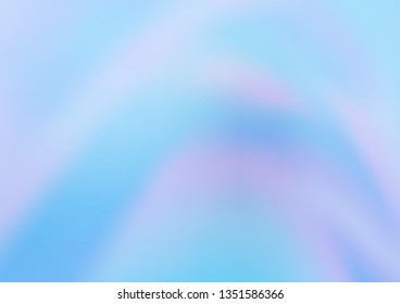 Light BLUE vector glossy bokeh pattern. Modern geometrical abstract illustration with gradient. The background for your creative designs.