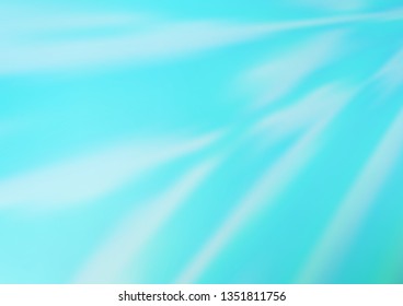 Light BLUE vector glossy bokeh pattern. Colorful abstract illustration with gradient. Brand new style for your business design.