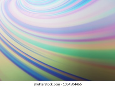Light BLUE vector glossy bokeh pattern. Creative illustration in halftone style with gradient. Brand new style for your business design.