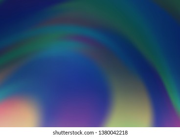 Light BLUE vector glossy bokeh pattern. Shining colorful illustration in a Brand new style. The elegant pattern for brand book.