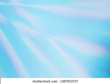 Light BLUE vector glossy bokeh pattern. Shining colorful illustration in a Brand new style. A new texture for your design.
