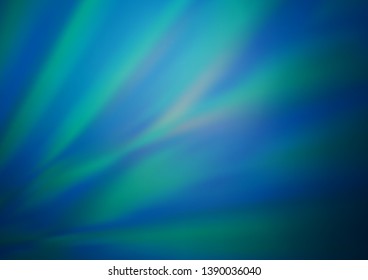 Light BLUE vector glossy bokeh pattern. Creative illustration in halftone style with gradient. The background for your creative designs.