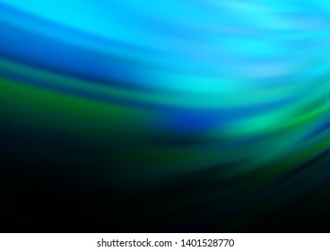 Light BLUE vector glossy bokeh pattern. Shining colorful illustration in a Brand new style. The template for backgrounds of cell phones.