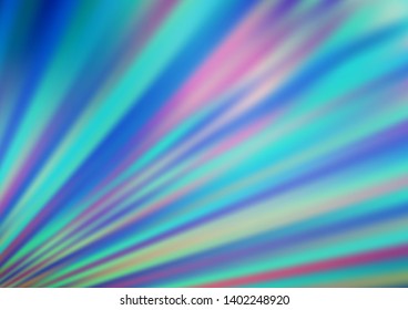 Light BLUE vector glossy bokeh pattern. Shining colorful illustration in a Brand new style. A completely new design for your business.