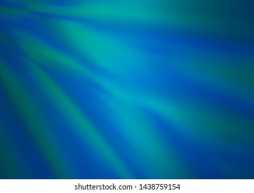Light BLUE vector glossy bokeh pattern. Colorful illustration in abstract style with gradient. The background for your creative designs.
