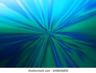 Light BLUE vector glossy bokeh pattern. Creative illustration in halftone style with gradient. The blurred design can be used for your web site.