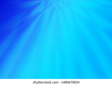 Light BLUE vector glossy bokeh pattern. Creative illustration in halftone style with gradient. Brand new design for your business.