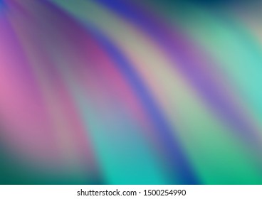 Light BLUE vector glossy bokeh pattern. Shining colorful illustration in a Brand new style. The best blurred design for your business.