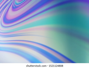 Light BLUE vector glossy bokeh pattern. Colorful abstract illustration with gradient. The template can be used for your brand book.