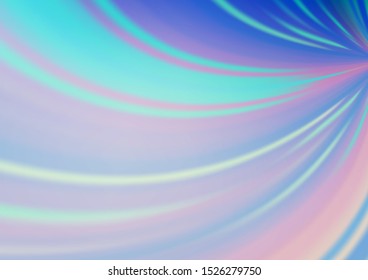 Light BLUE vector glossy bokeh pattern. A completely new color illustration in a bokeh style. Brand new style for your business design.
