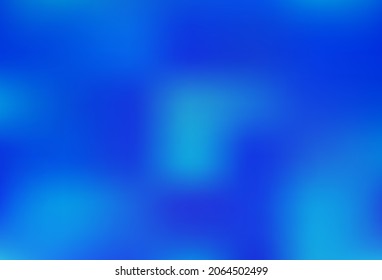 Light BLUE vector glossy bokeh pattern. Glitter abstract illustration with an elegant design. Template for any brand book.