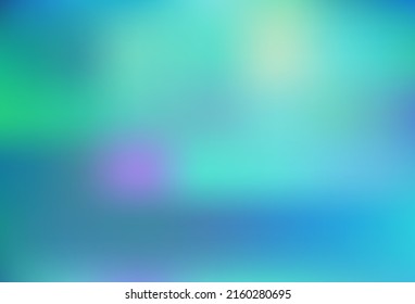 Light BLUE vector glossy bokeh pattern. Modern abstract illustration with gradient. Smart texture for your design.
