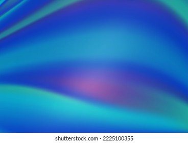 Light BLUE vector glossy bokeh pattern. Colorful illustration in abstract style with gradient. A completely new template for your design.