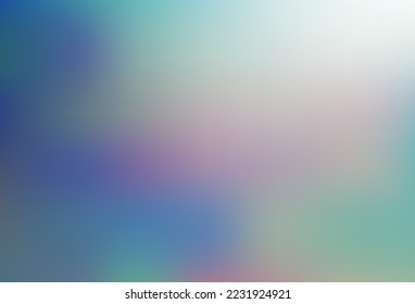 Patrón de bokeh brillante del vector BLUE claro. Ilustración abstracta vaga con gradiente. Plantilla totalmente nueva para su diseño.