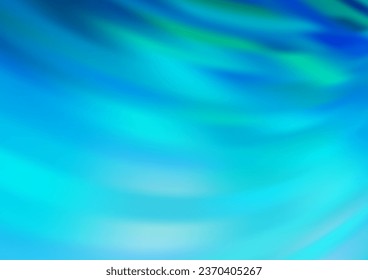 Light BLUE vector glossy bokeh pattern. A completely new color illustration in a bokeh style. The template can be used for your brand book.