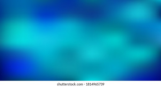 Light blue vector gradient blur template. Abstract colorful illustration in blur style with gradient. Your business gesign.