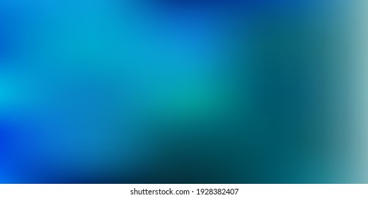 Light blue vector gradient blur pattern. Blurred abstract gradient illustration in simple style. Wallpaper for your web apps.