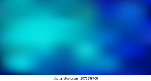 Light blue vector gradient blur layout. Colorful abstract illustration with blur gradient. Smart pattern for websites.