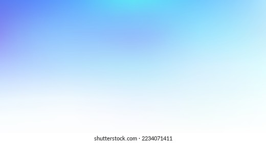 Light blue vector gradient blur layout. Colorful gradient abstract illustration in blur style. Wallpaper for your web apps.