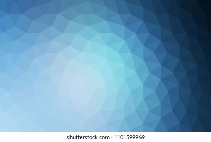 Light BLUE vector gradient triangles pattern. Colorful abstract illustration with triangles. Pattern for a brand book's backdrop.