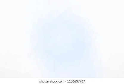 Light BLUE vector gradient triangles texture. Shining colorful illustration with triangles. Polygonal design for your web site.