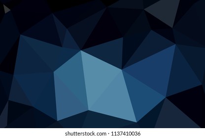 Light BLUE vector gradient triangles texture. Elegant bright polygonal illustration with gradient. Brand new style for your business design.