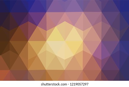 Light BLUE vector gradient triangles texture. Triangular geometric sample with gradient.  A new texture for your web site.