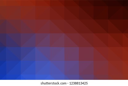 Light BLUE vector gradient triangles pattern. Colorful illustration in polygonal style with gradient. A new texture for your web site.