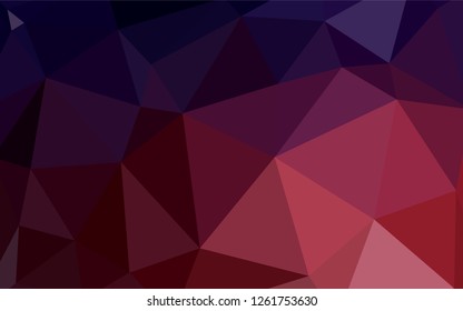 Light BLUE vector gradient triangles pattern. Polygonal abstract illustration with gradient. Template for cell phone's backgrounds.