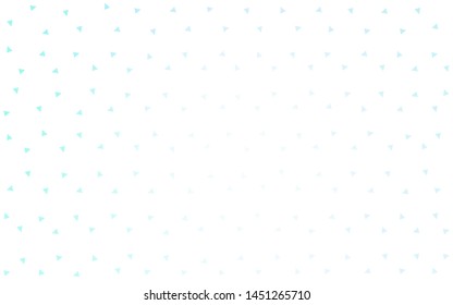 Light BLUE vector  gradient triangles texture. Glitter abstract illustration with an elegant triangles. Pattern for a brand book's backdrop.