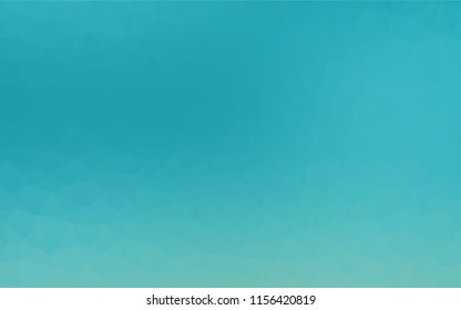 Light BLUE vector hexagon mosaic texture. A completely new color illustration in a vague style. Brand new style for your business design.