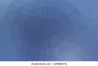 Light BLUE vector hexagon mosaic texture. Shining colored illustration in a Brand new style. The polygonal design can be used for your web site.