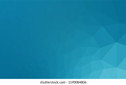 Light BLUE vector hexagon mosaic cover. Brand new colored illustration in blurry style with gradient. Triangular pattern for your business design. Light BLUE vector hexagon mosaic cover. Brand new colored illustration in blurry style with gradient. Triangular pattern for your business design.