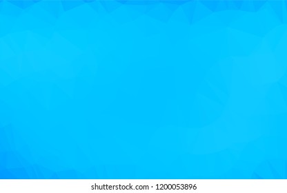 Light BLUE vector hexagon mosaic template. Colorful abstract illustration with gradient. Brand new design for your business.