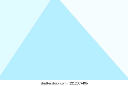 Light BLUE vector hexagon mosaic texture. A vague abstract illustration with gradient. The completely new template can be used for your brand book.