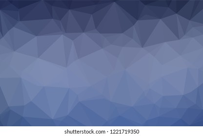 Light BLUE vector hexagon mosaic texture. Colorful illustration in abstract style with gradient. The textured pattern can be used for background.