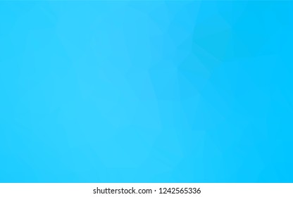 Light BLUE vector hexagon mosaic texture. An elegant bright illustration with gradient. Brand new design for your business.