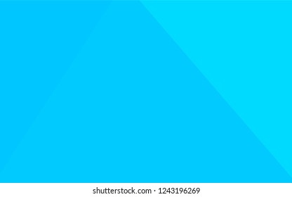 Light BLUE vector hexagon mosaic template. A completely new color illustration in a vague style. A new texture for your design.