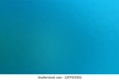Light BLUE vector hexagon mosaic texture. Colorful illustration in abstract style with gradient. A completely new template for your business design.