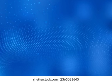Vector AZUL claro Ilustración con un conjunto de círculos abstractos de colores brillantes. Diseño decorativo borroso en estilo abstracto con burbujas. Diseño elegante para tapices.